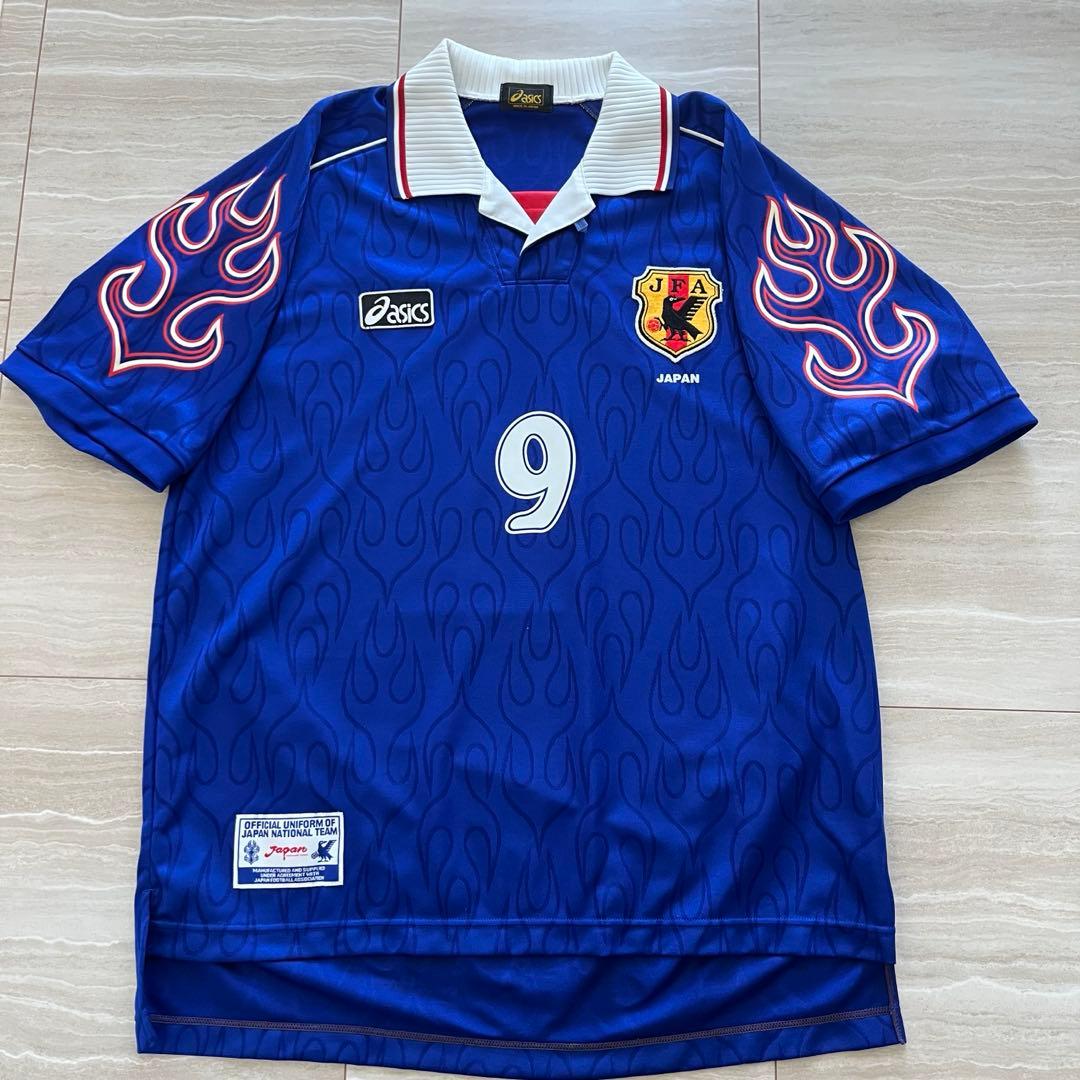 日本代表　1998 炎　ユニフォーム　中山雅史