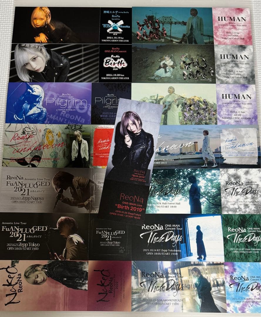 ◉ReoNa カード LIVE グッズ