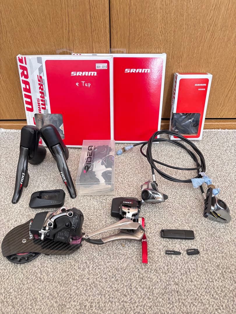SRAM RED E-TAP HRD 11S 油圧ディスク コンポーネント