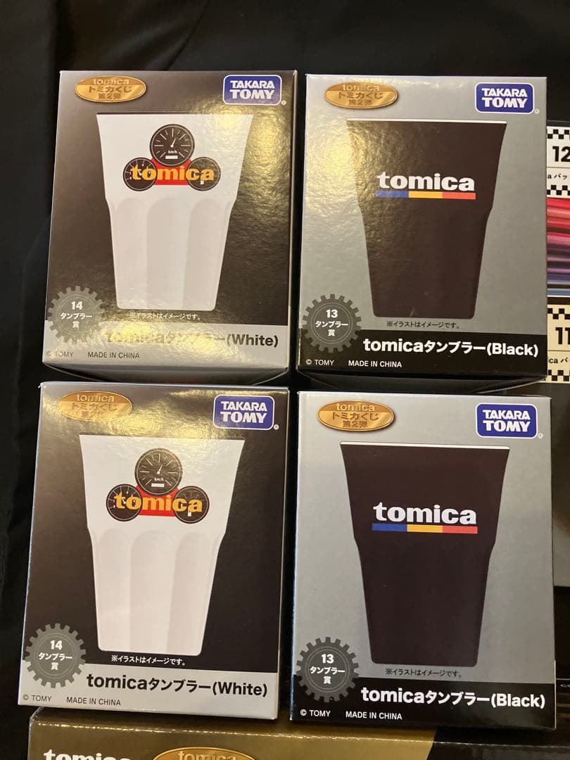 トミカくじ第2弾　ラスト賞、P&T賞×4、トミカタウン他 18点セット