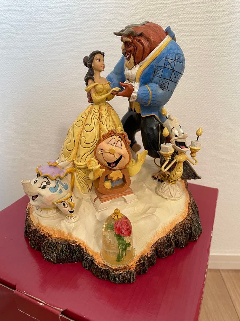 ディズニー 美女と野獣 フィギュア 約20cm