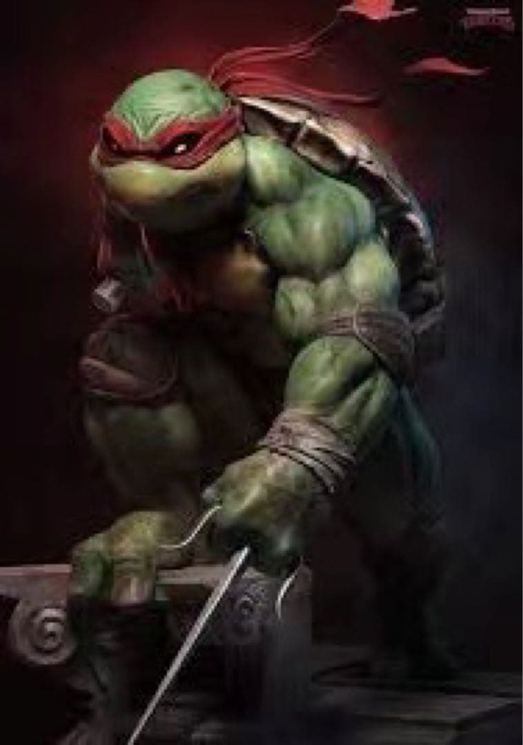 TMNT ラファエロ 1/4 スタチュー フィギュア