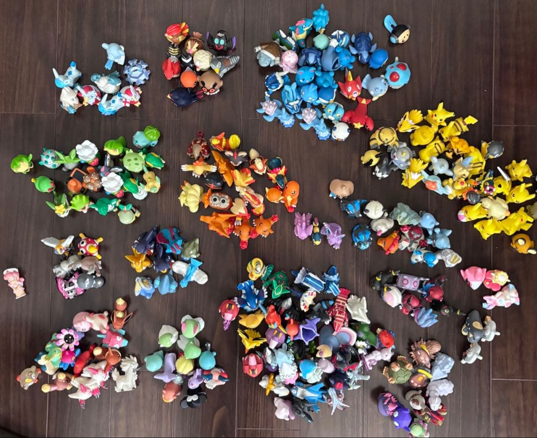 ポケモン指人形約223体セット+モンコレセット