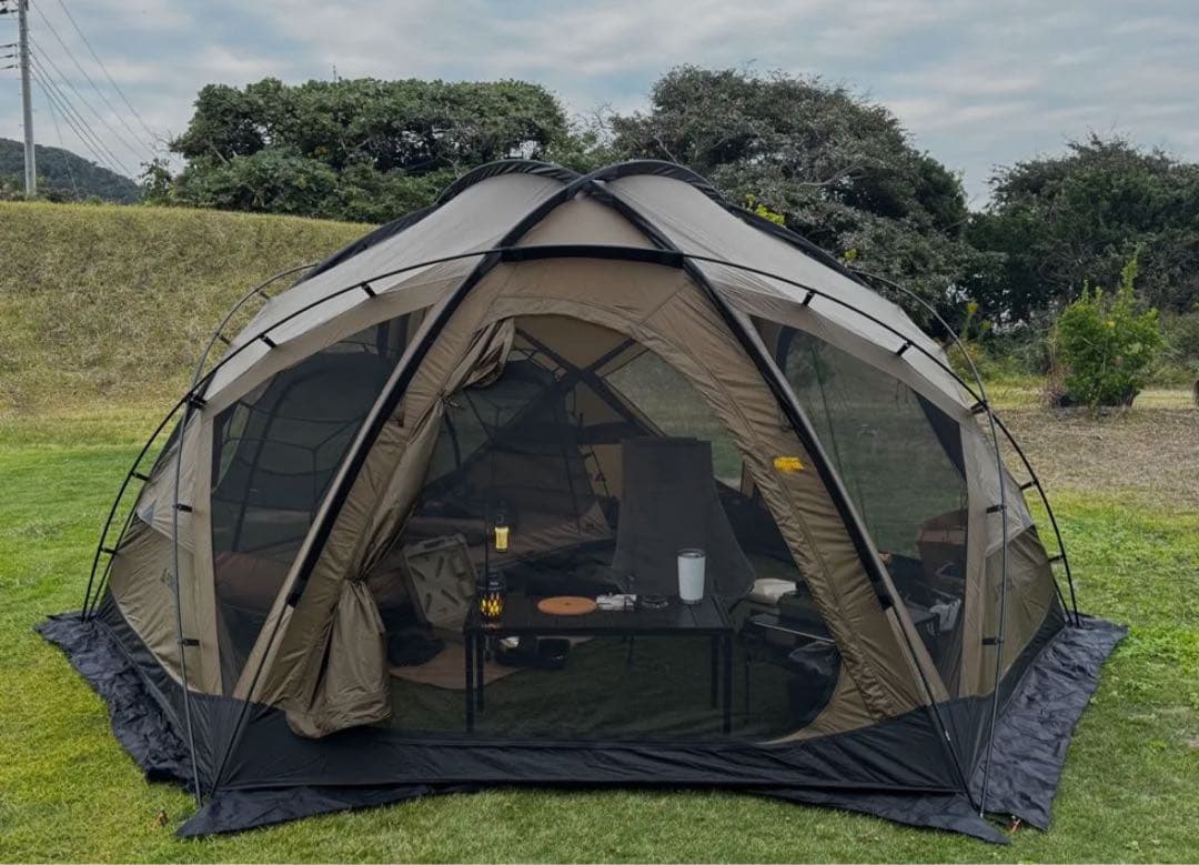 POMOLY Dome X6 Pro本体、グランドシート付き