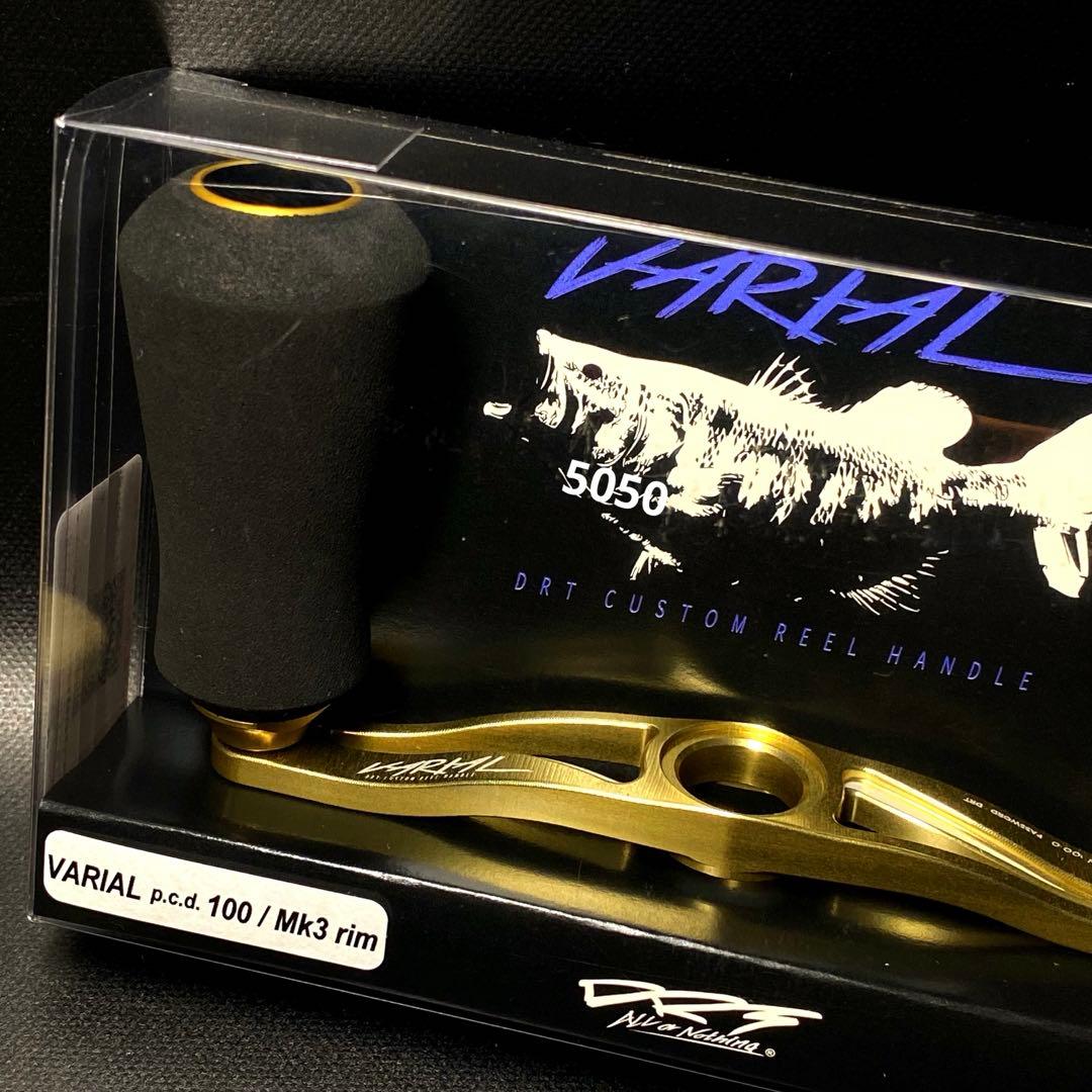 新品★DRTバリアルハンドルGOLD mk3rim ゴールド センターナット付き