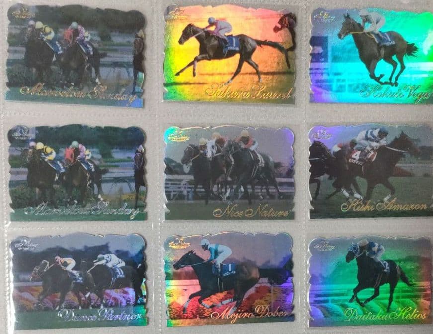 競馬　トレーディングカード各種
