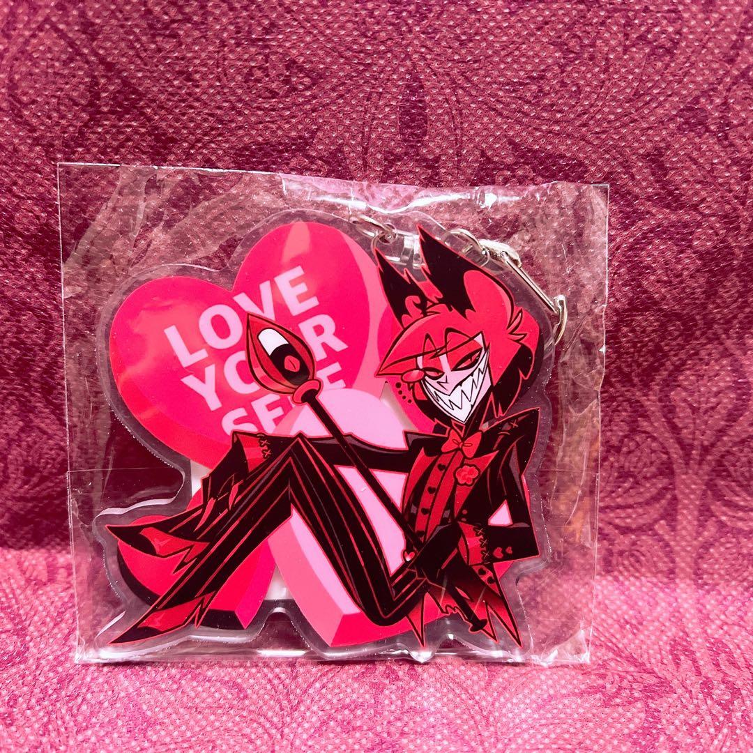 り*読様 ハズビンホテル アラスター アクキー バレンタイン HAZBIN HO