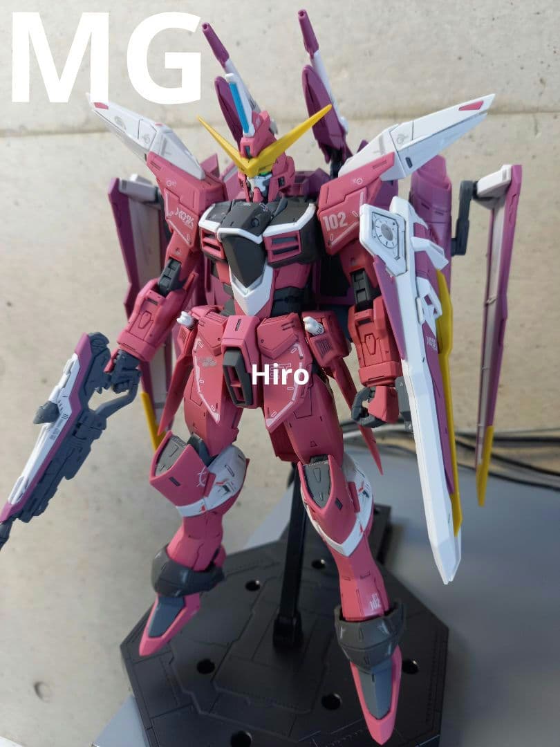 MG　ジャスティス ガンダム　完成品　SEED　シード デスティニー　ガンプラ