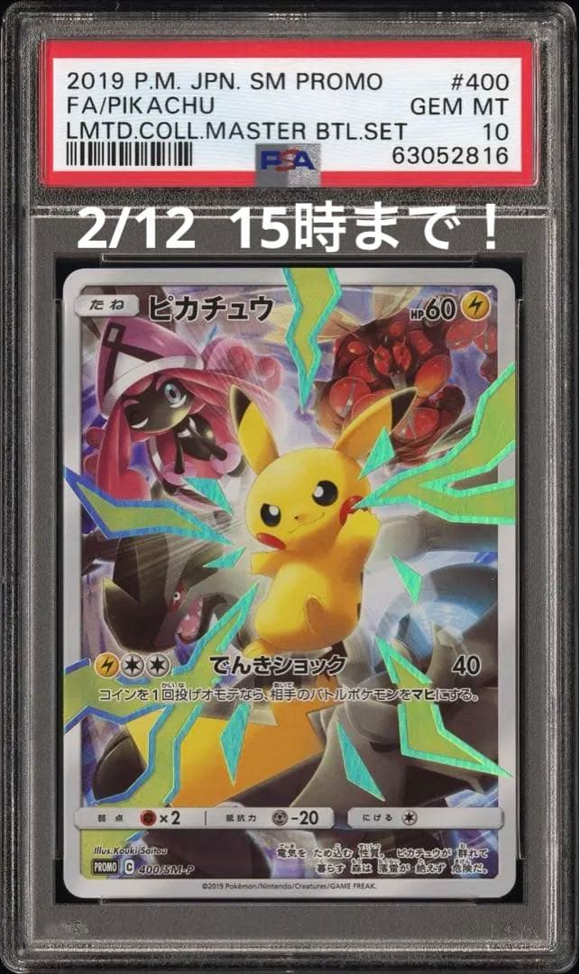 【早い者勝ち】ピカチュウ：リミテッドコレクション　マスターバトルセット