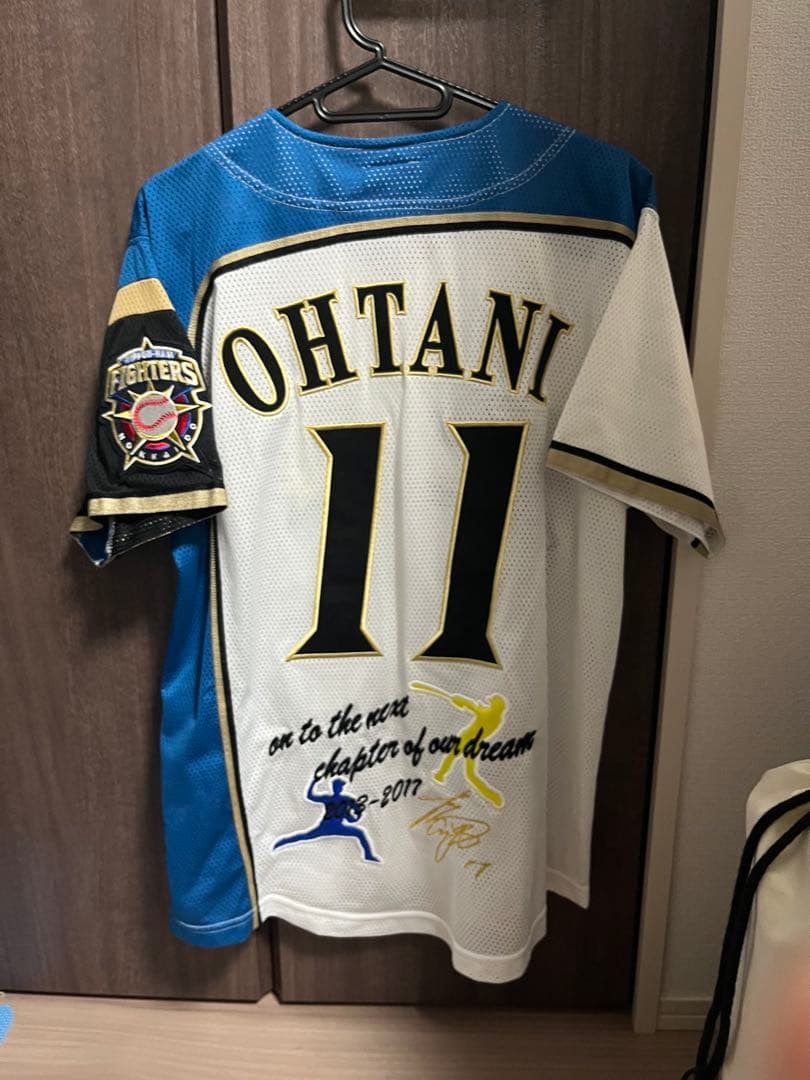 大谷翔平 日本ハムファイターズ 記念ユニフォーム 受注生産　Sサイズ