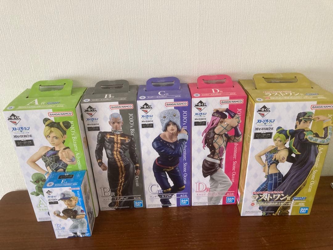 オロナイン　ジョジョの奇妙な冒険 フィギュアセット