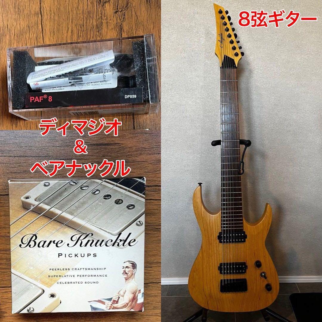 8弦ギター Agile ベアナックル&ディマジオSeptor 多弦