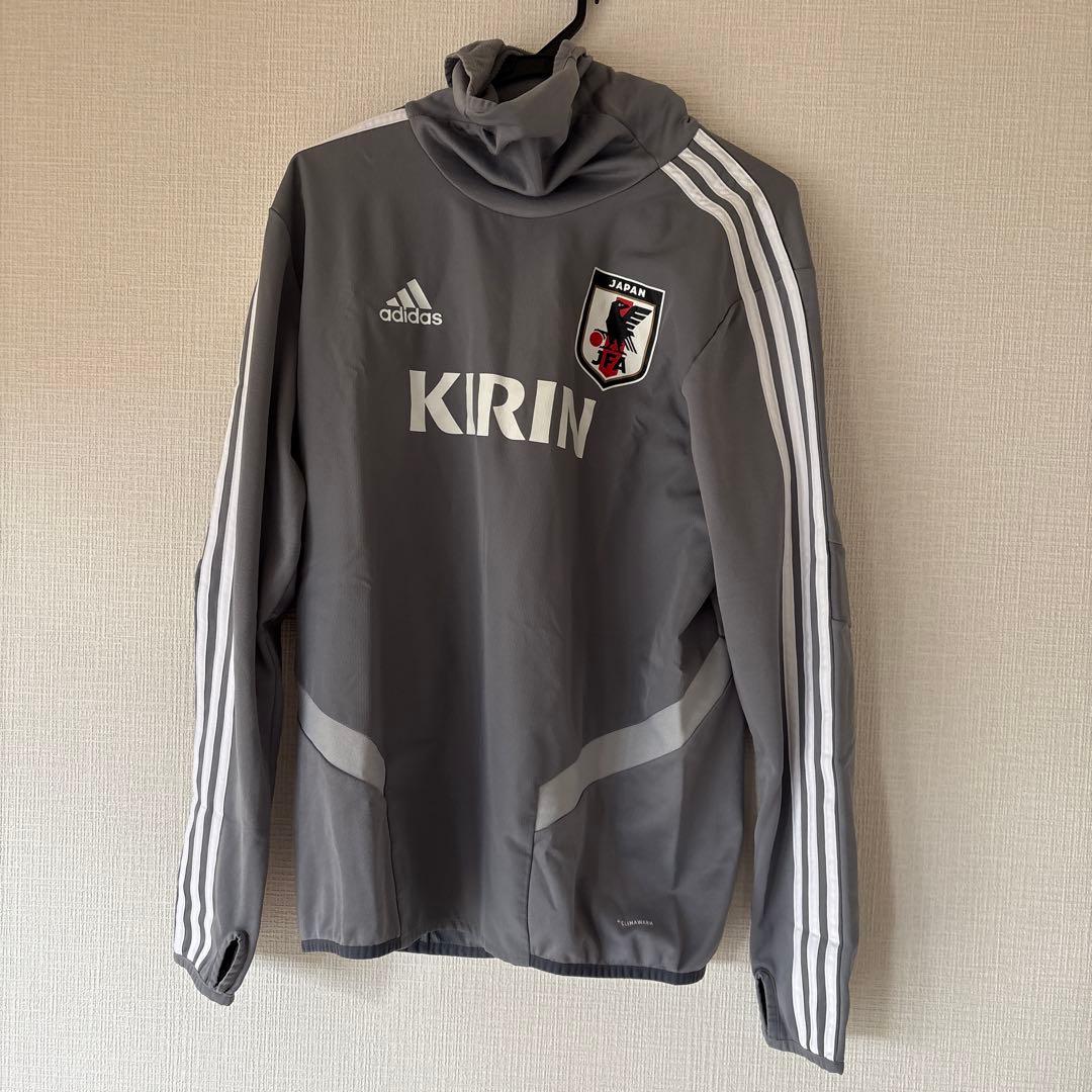 adidas 日本代表 ハイネックジャージ グレー