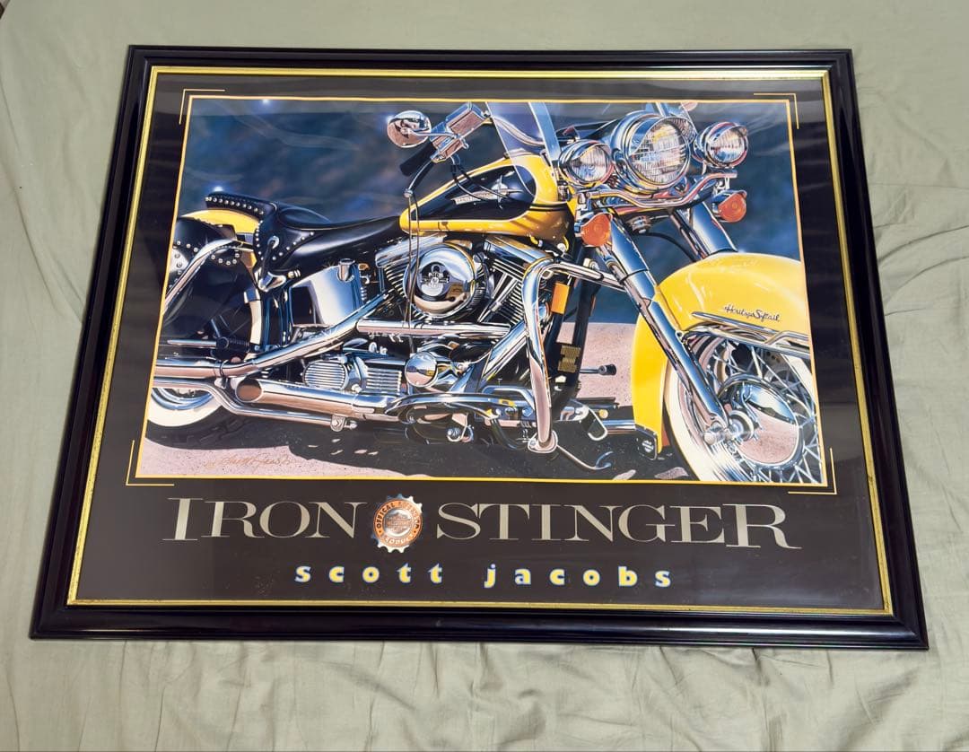 アートフレーム「Iron Stinger」スコット・ジェイコブス ヴィンテージ