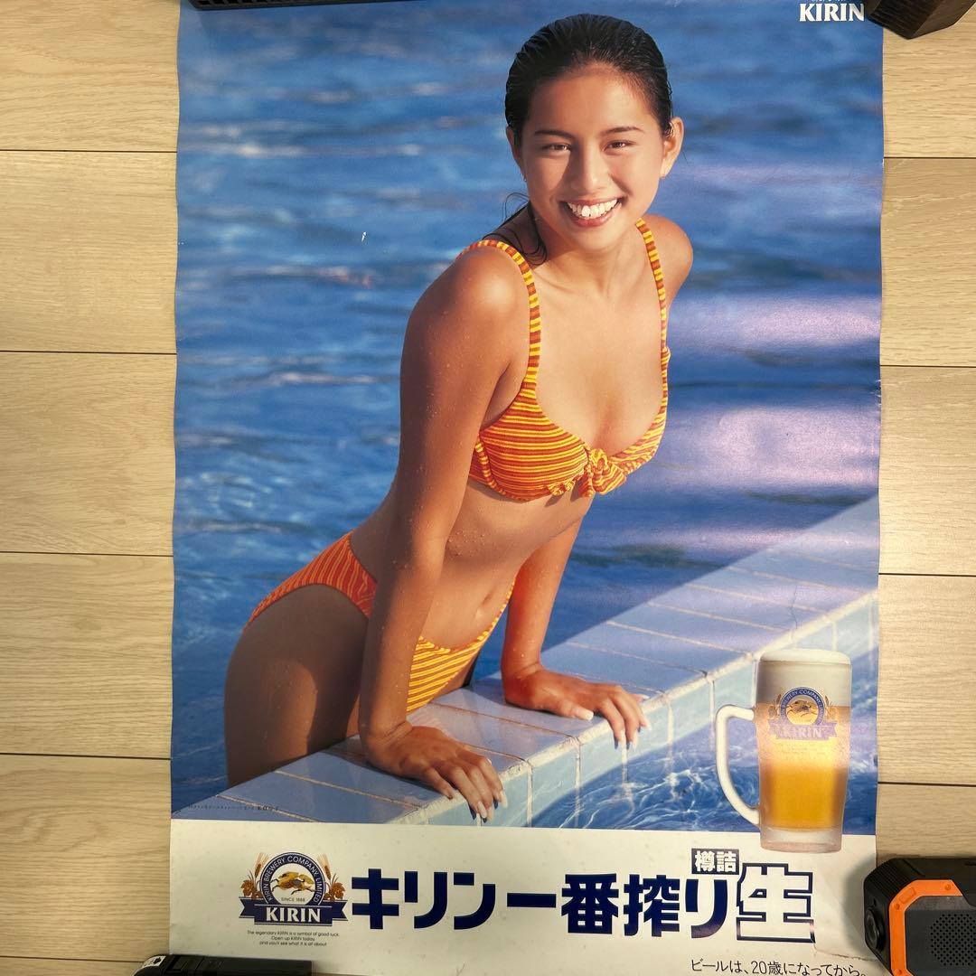 米倉涼子★ビキニ★キリン ビール広告ポスター