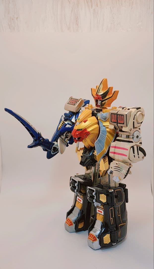 ​【希少・完品】百獣戦隊ガオレンジャー - DX超合金 ガオキング