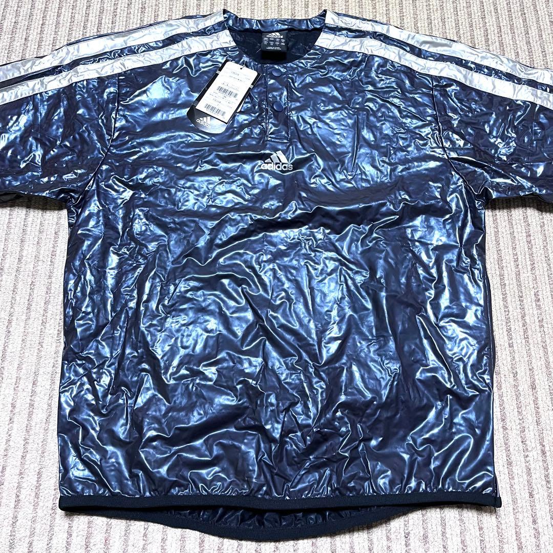 adidas 高校野球部 ピステ Vジャン ウィンドシャツ グラコン ジャンパー