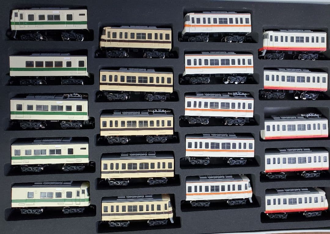 Nゲージ鉄道模型 20両セット