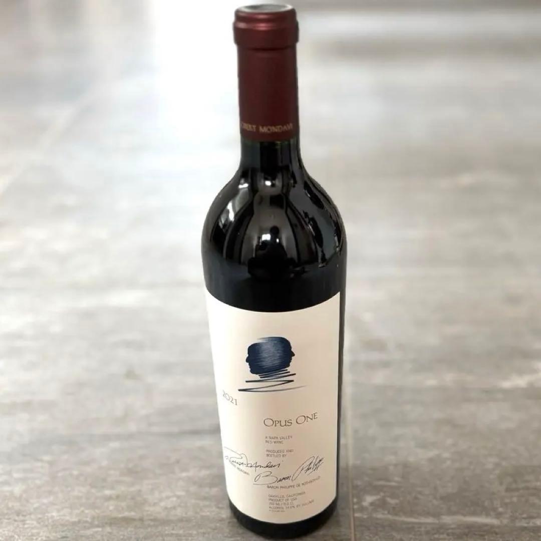 【新品未開封】オーパスワン 2021 赤ワイン Opus One 750ml