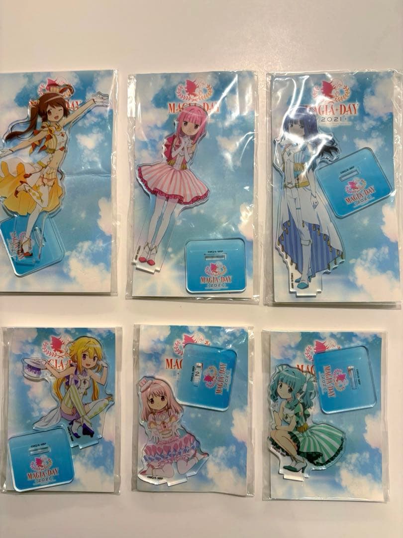 マギアレコードマギアデーMagiaDay2021アクリルスタンド６人コンプリート