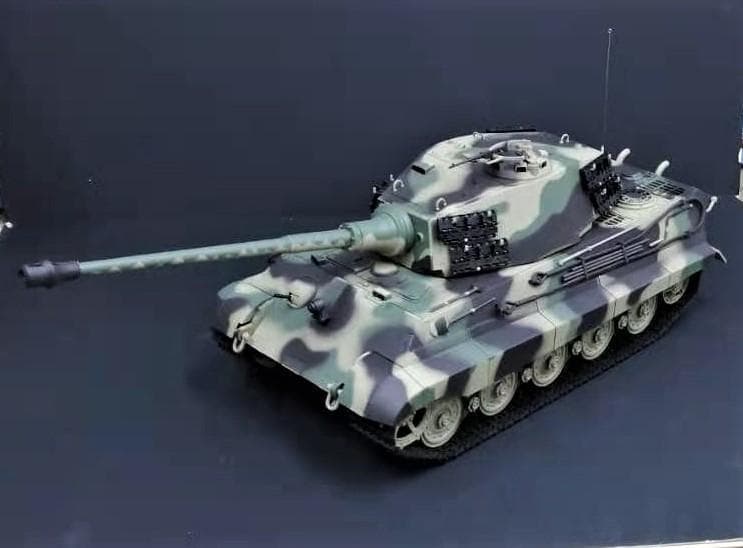 1/16戦車ラジコン　独キングタイガー　ヘンロン基盤7.0　3888A-1