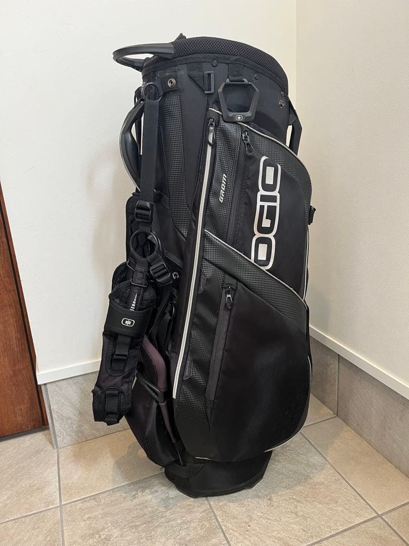 OGIO オジオ GROM スタンド式 キャディバッグ14分割