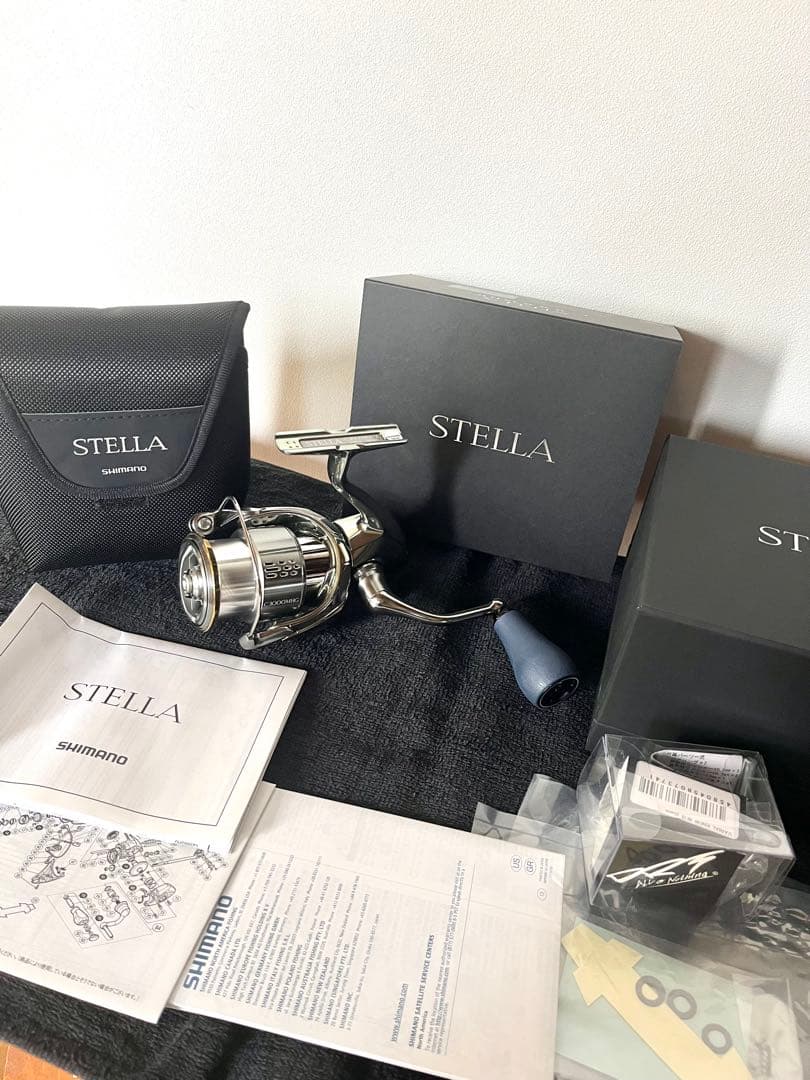 シマノ18ステラC3000MHG 超美品 DRTノブ