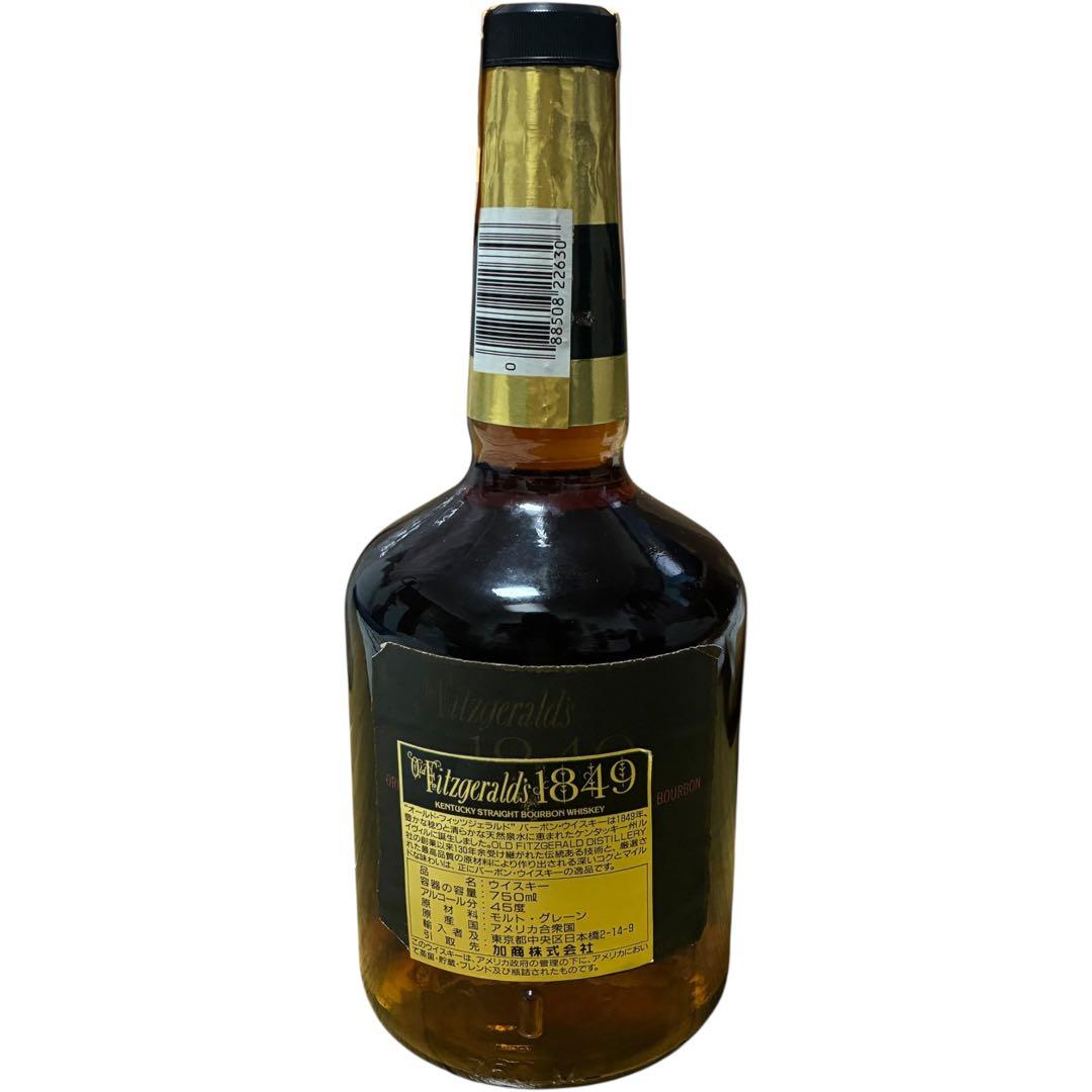 【未開栓】オールドフィッツジェラルド 1849 8年 ウイスキー特級 750ml