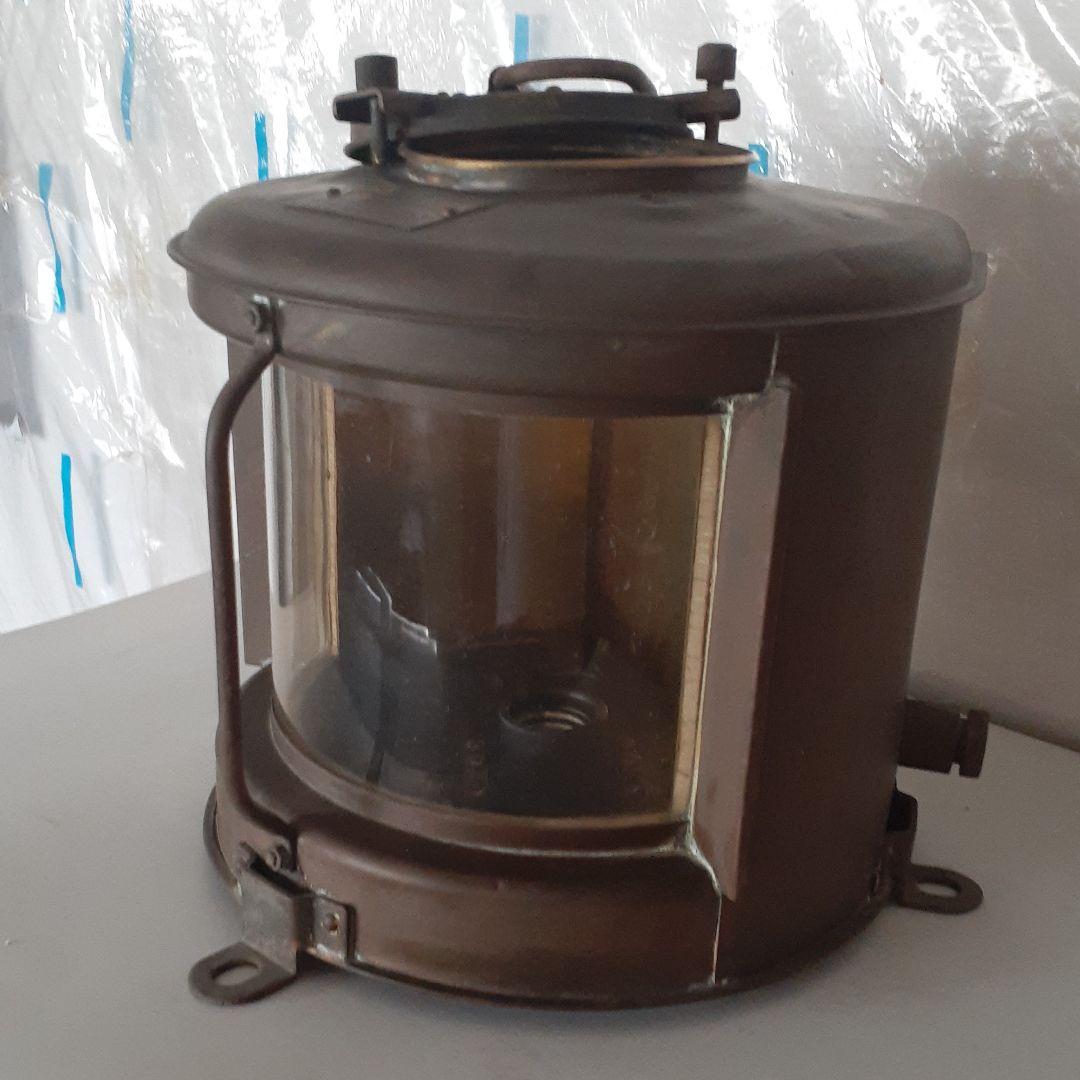 昭和レトロアンティーク航海灯(船尾灯)