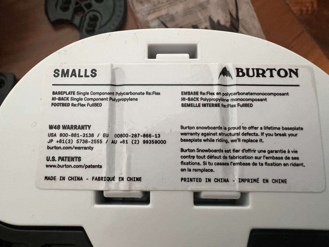 BURTON バートン スノーボード ビンディング Kids' Smalls