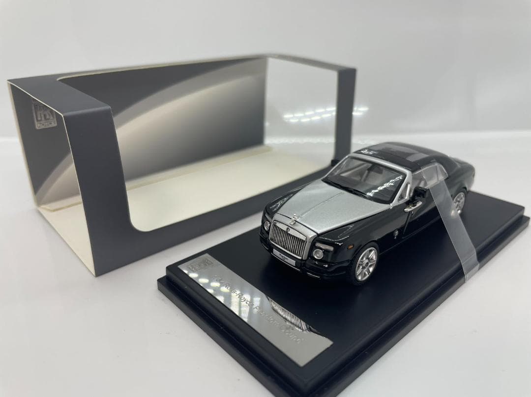 4L-272 RR 1/64 ロールスロイス ファントム ブラック×シルバー
