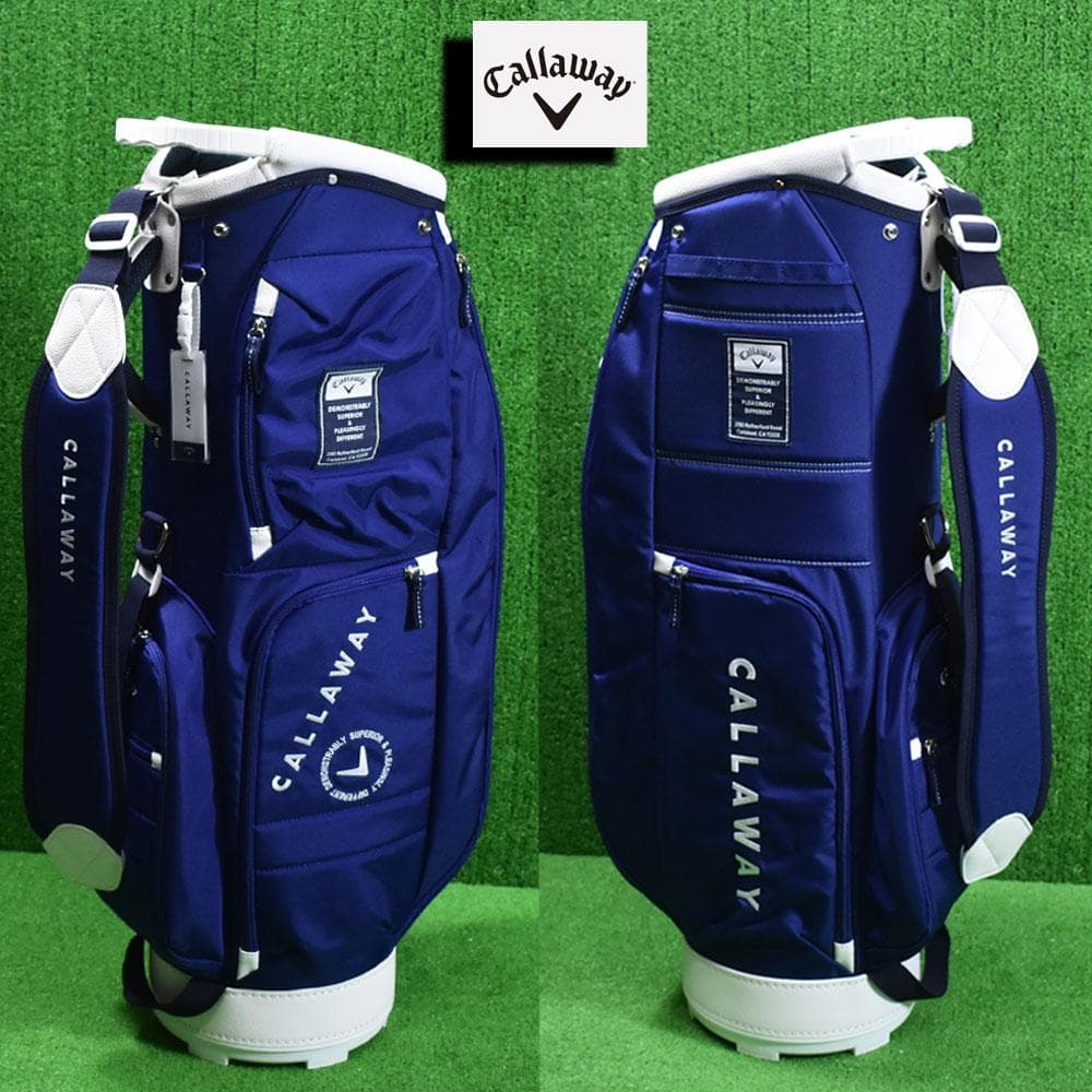 Callaway/キャロウェイ ゴルフ キャディバッグ９.５型【ネイビー】新品！