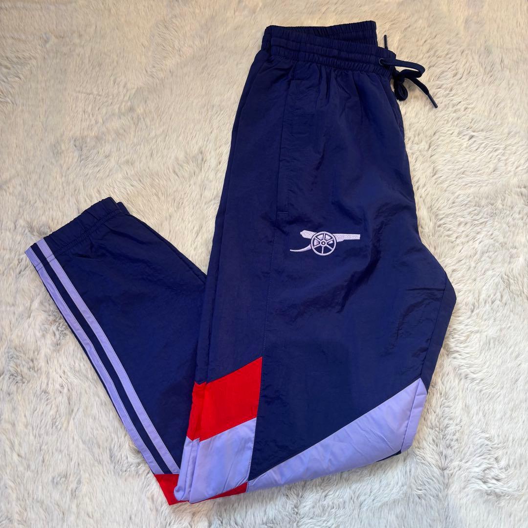 新品・未使用adidas アーセナルトラックパンツ　ネイビー　S カンボジア製