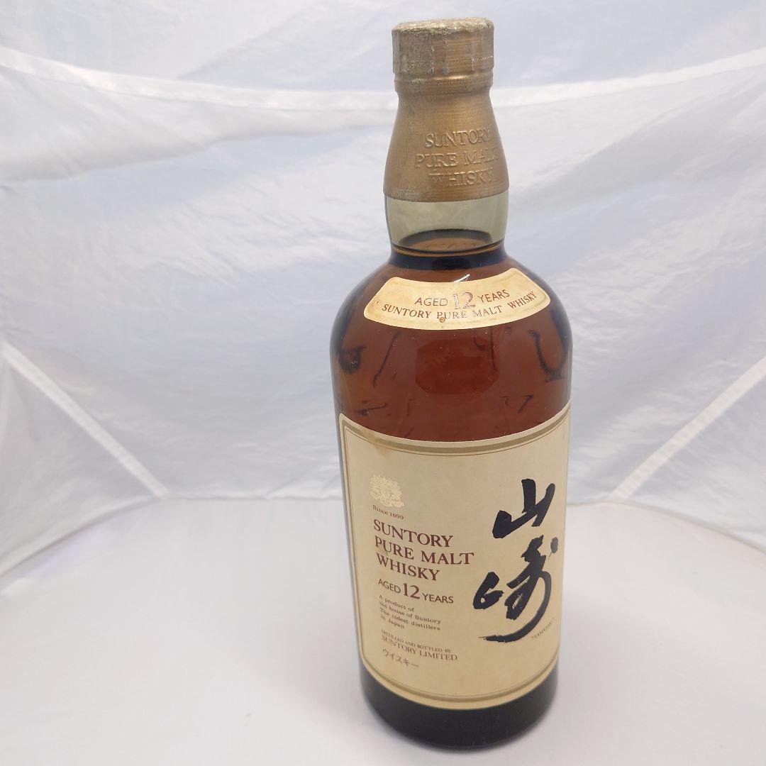 サントリー　山崎　12年　ピュアモルト　向獅子　750ml　43%　ウイスキー
