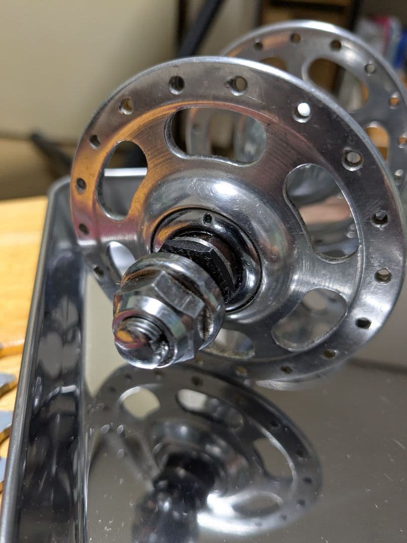 超激レア ピスト ハブ Campagnolo Record