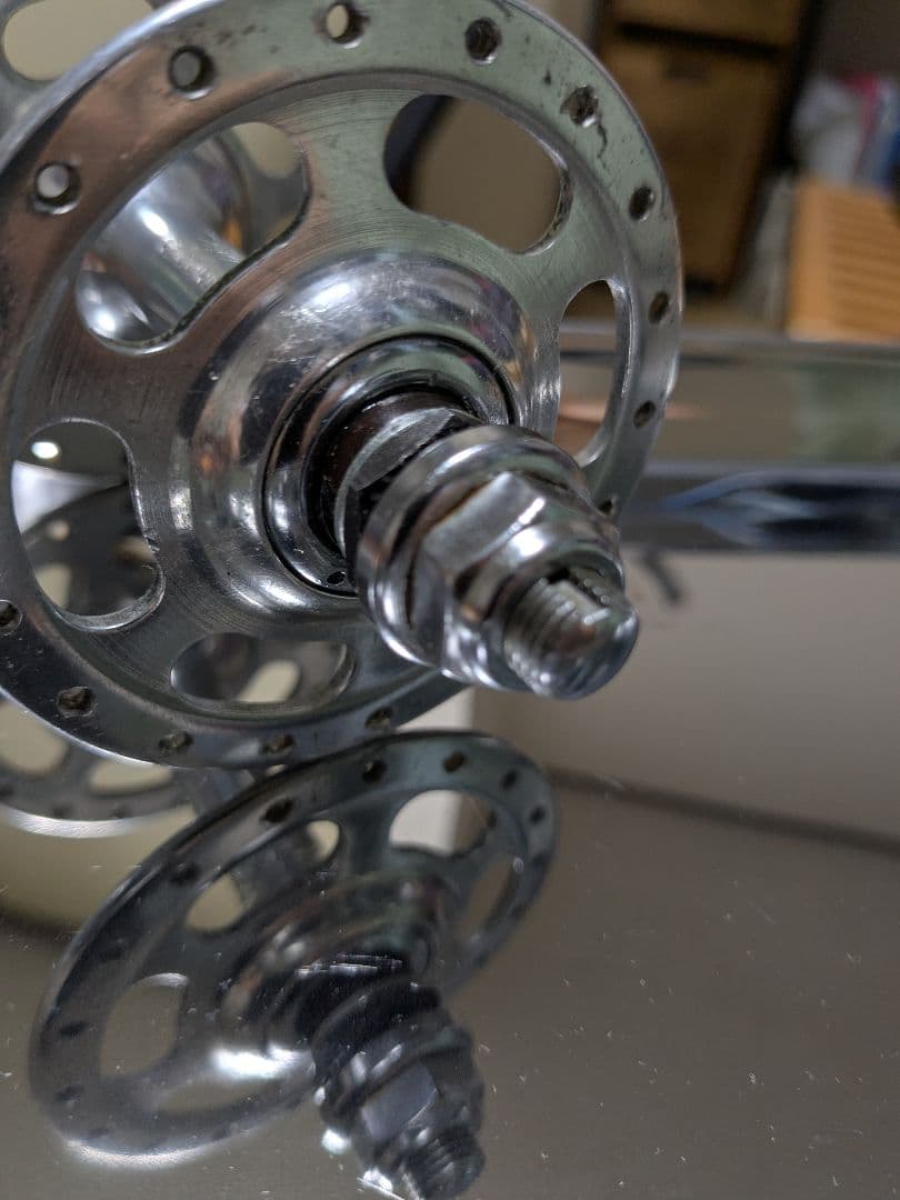 超激レア ピスト ハブ Campagnolo Record