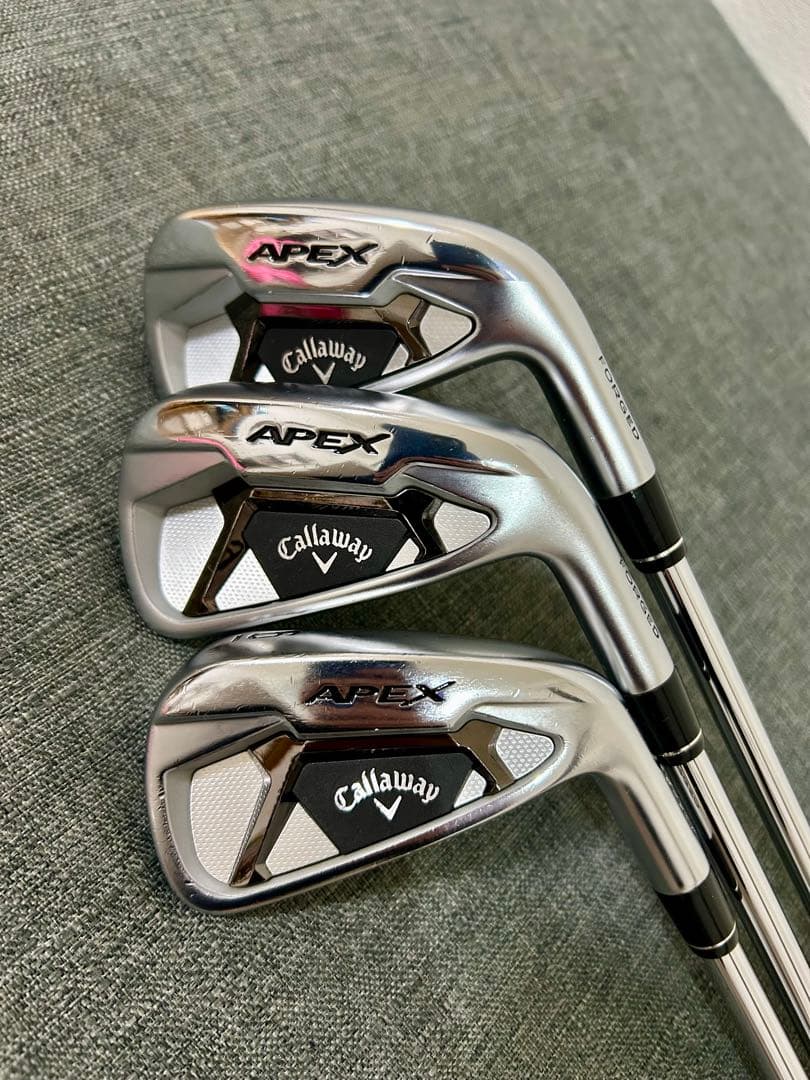 希少スペ・最終価格・美品 キャロウェイ APEX 2021 アイアン 軟鉄鍛造