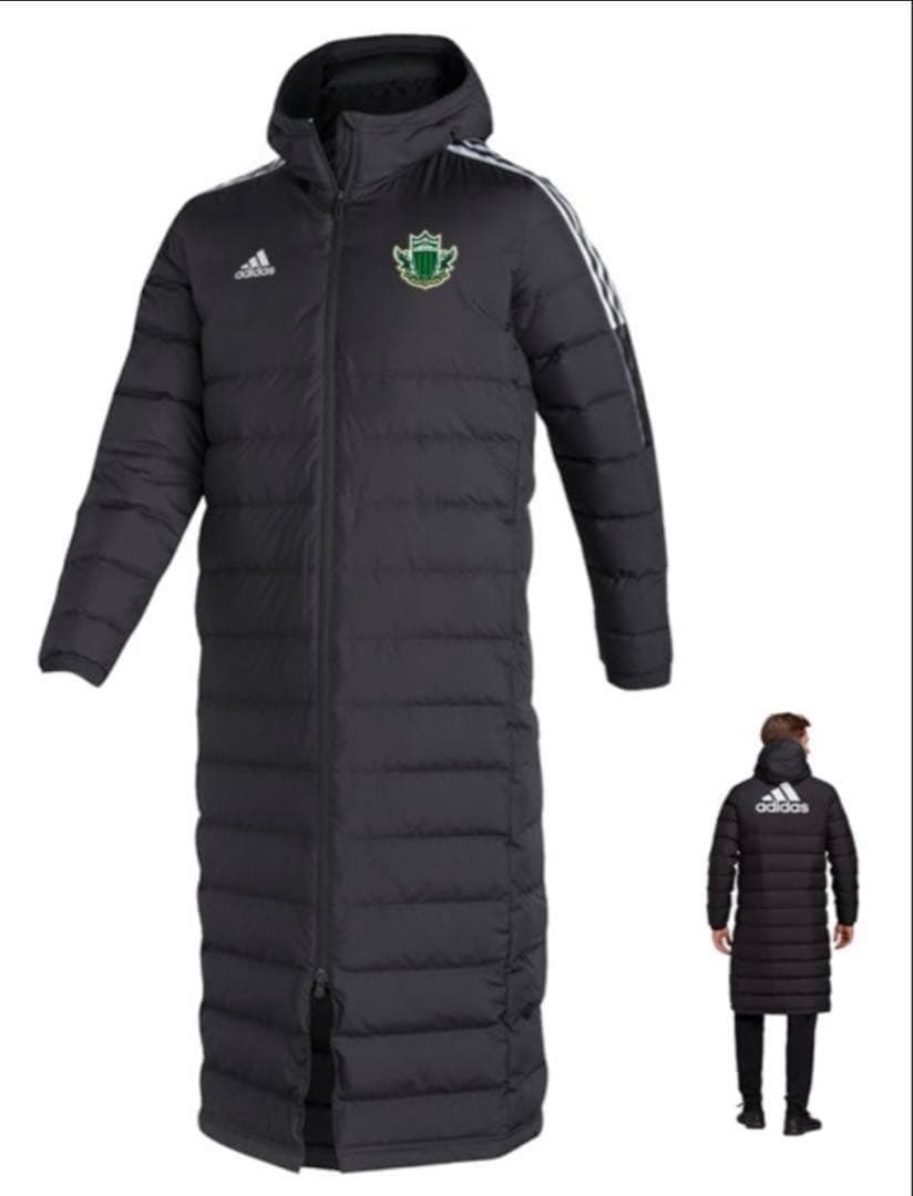 【超美品】adidas×松本山雅FC ロングダウンコート XOサイズ