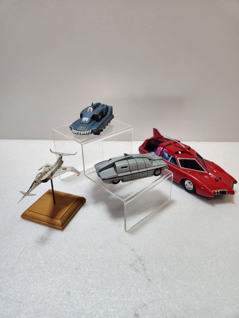 キャプテンスカーレット パトロールカー　イマイ　プラモデル完成品 輝く光沢！￼