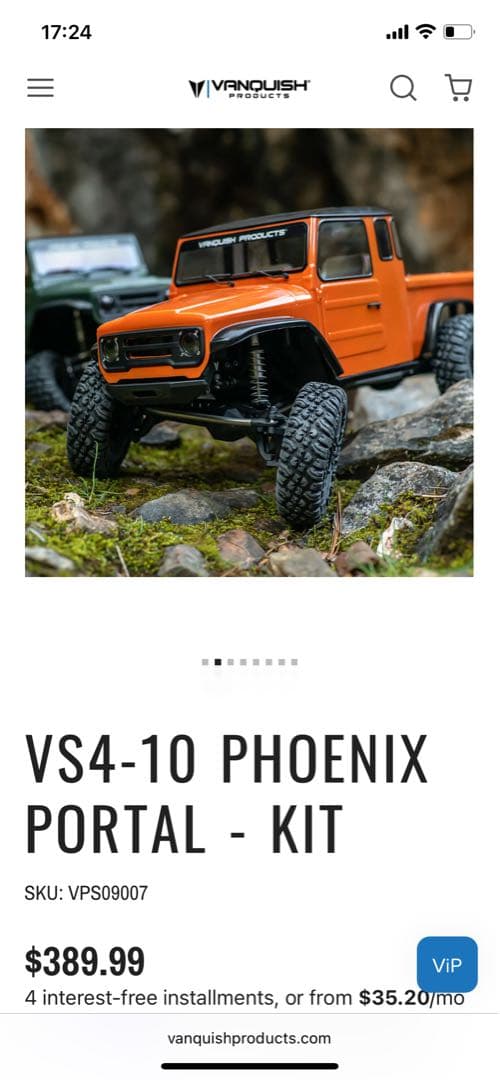 ホビーラジコン vanquish vs4-10