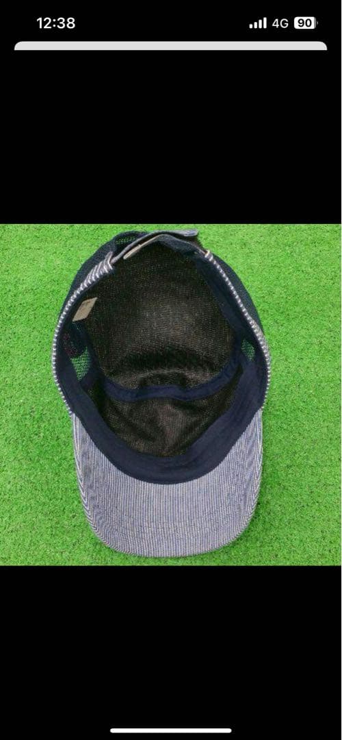 Callaway ストライプキャップ Fサイズ
