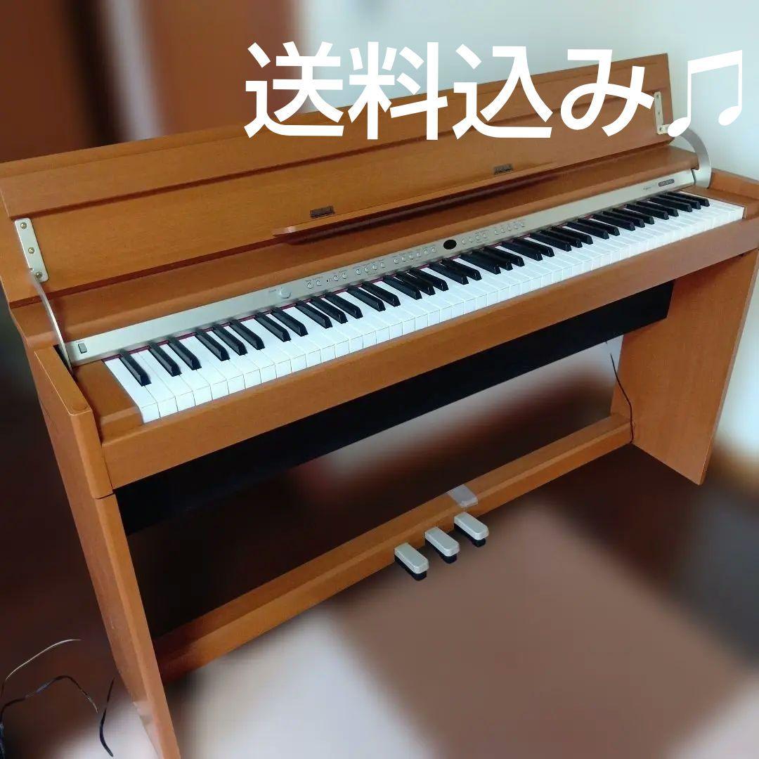 送料込み！Roland 電子ピアノ 木目調