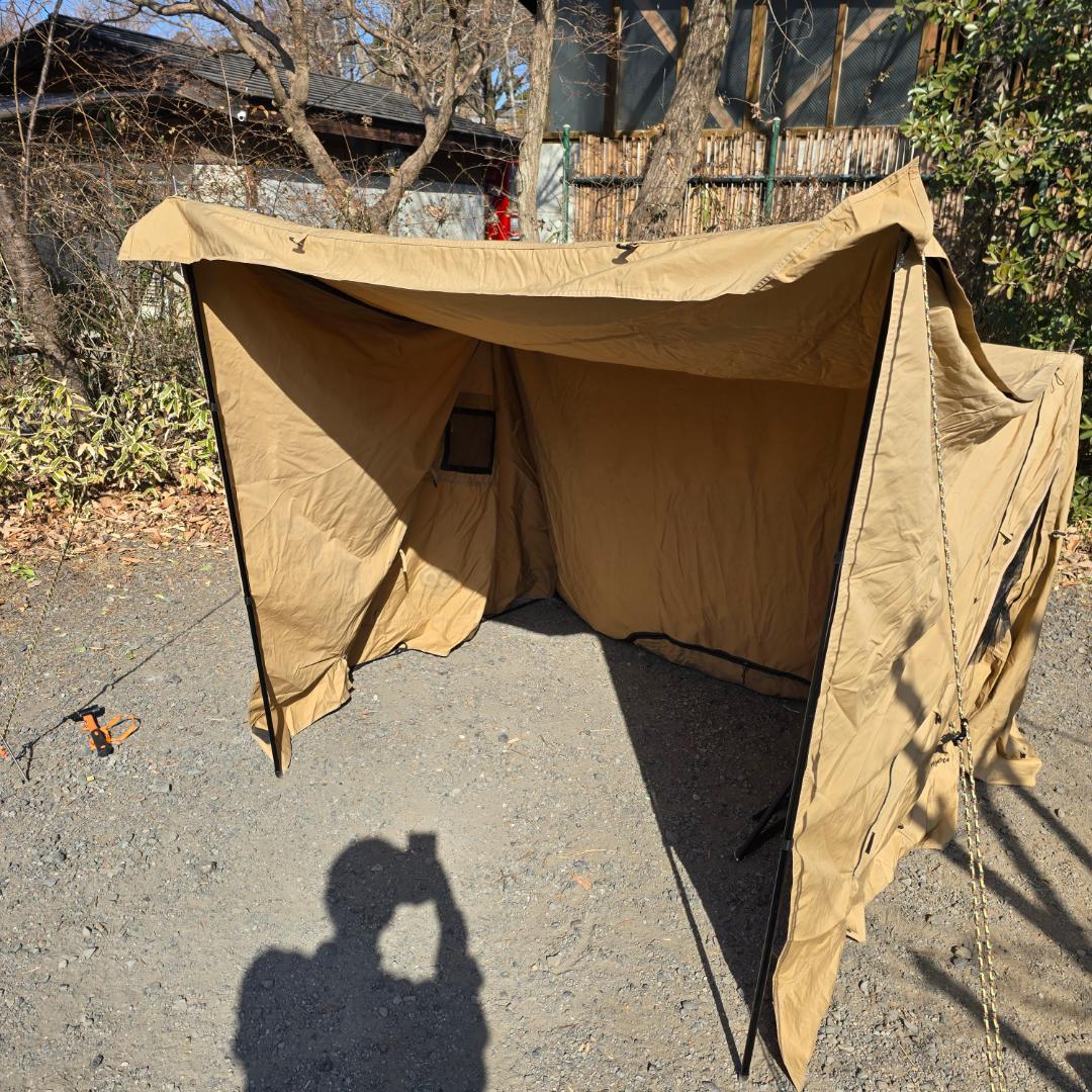 【GO Glamping】パップテントTC +〈カスタム豪華フルSET！〉