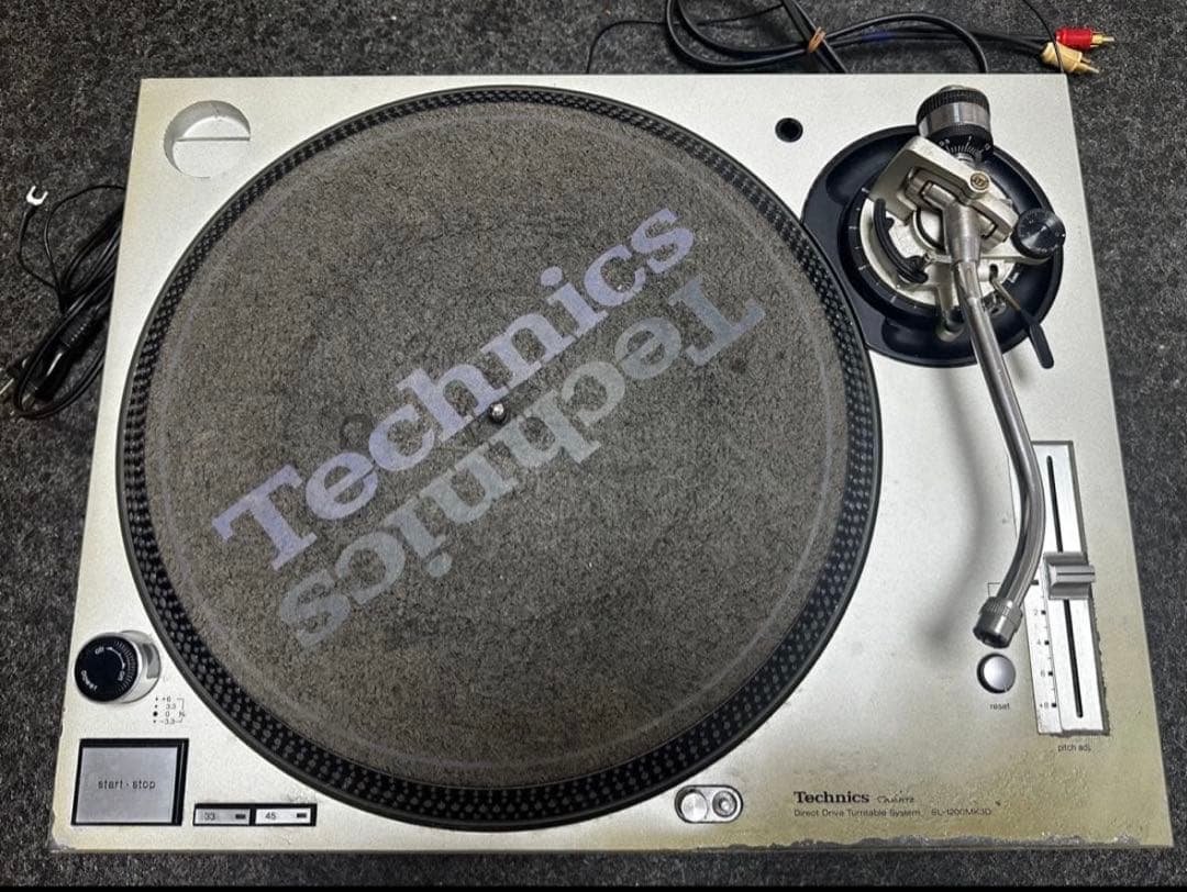 Technics SL-1200MK3D ターンテーブル　ジャンク扱い
