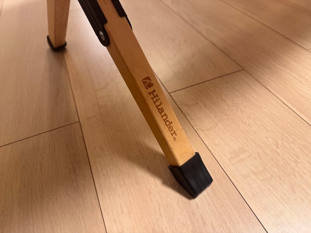 ハイランダー　ウッドロールテーブル90