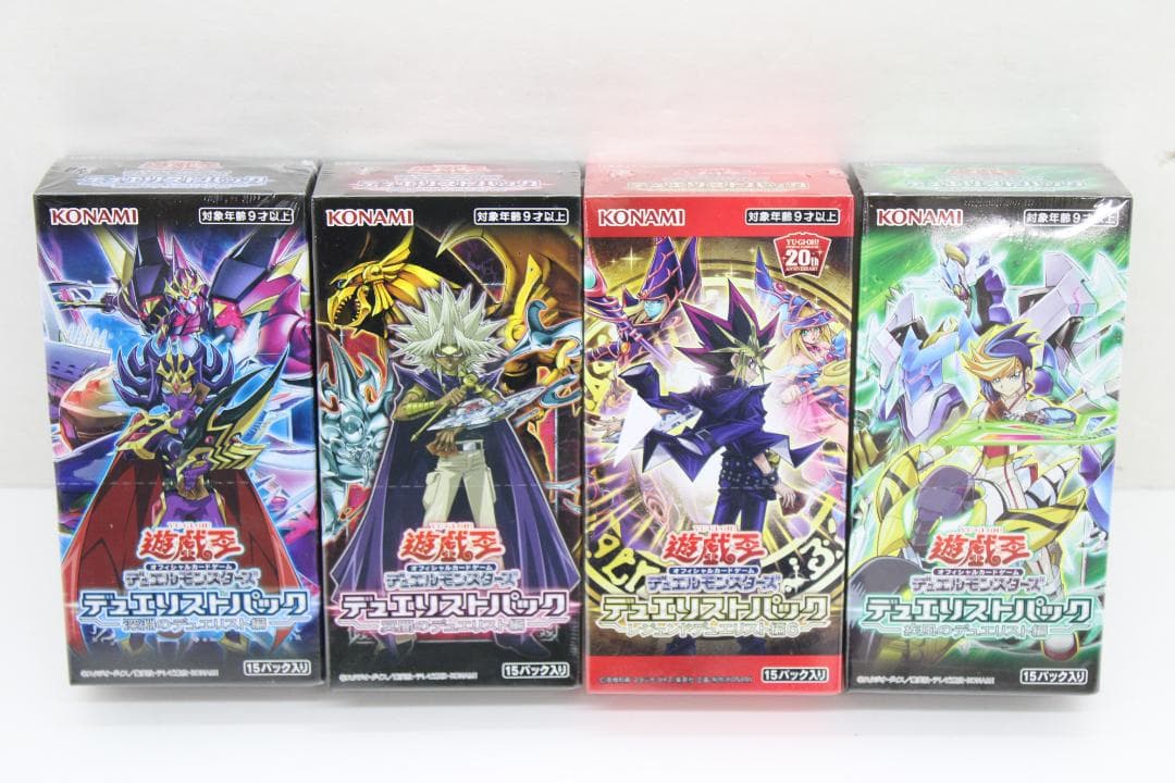 遊戯王 未開封 BOX デュエリスト編 4BOXセット 37-EY0212-03
