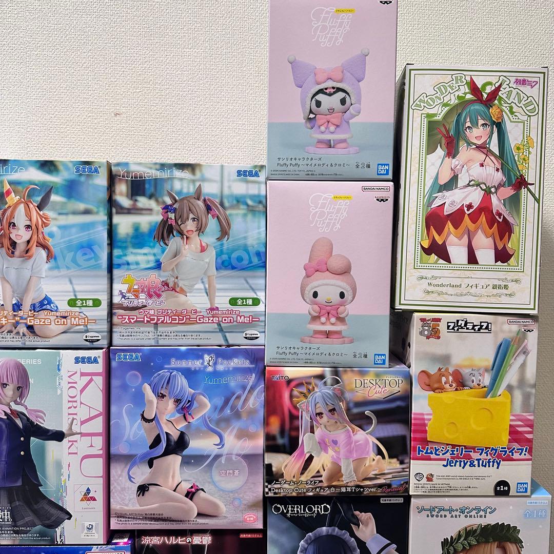 最新プライズフィギュア 24個セット セット販売　美少女　ジャンプ系③