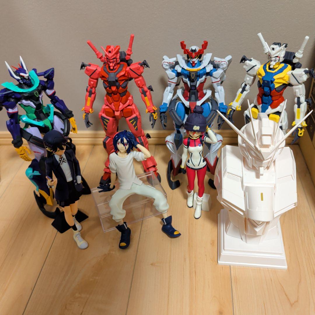 ガンダムGQuuuuuuX＋胸像フィギュア　8点セット