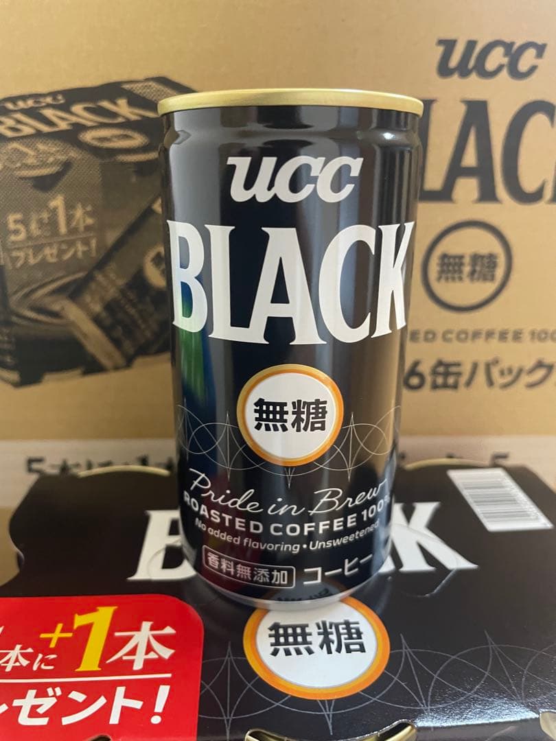 定番人気商品UCCブラック無糖 缶コーヒー4ケース120本送料込み1個79.9円
