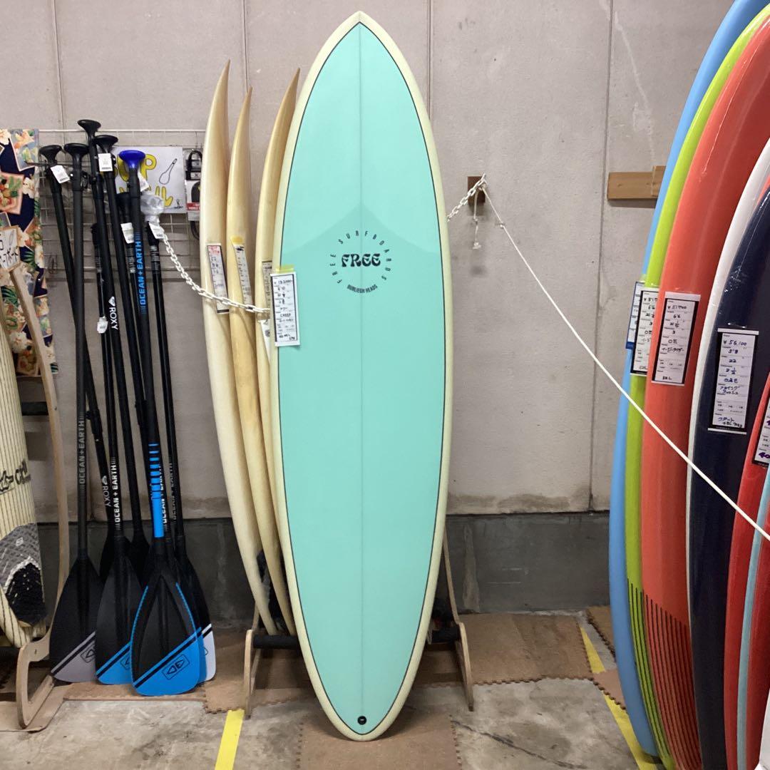 新品テイクオフ激早フリーサーフボードクリープ6'10❣️